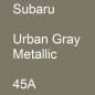 Preview: Subaru, Urban Gray Metallic, 45A.